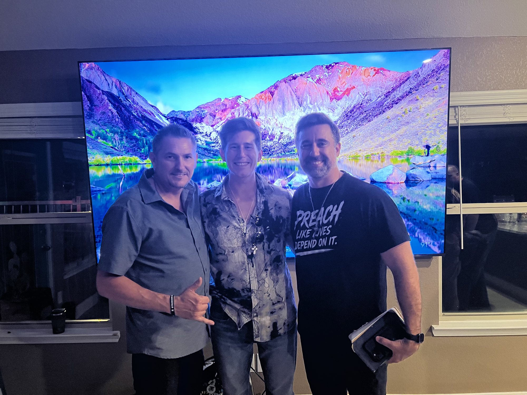 Leaders of Cornerstone Ministries, including Justin Hall and Major Dodge